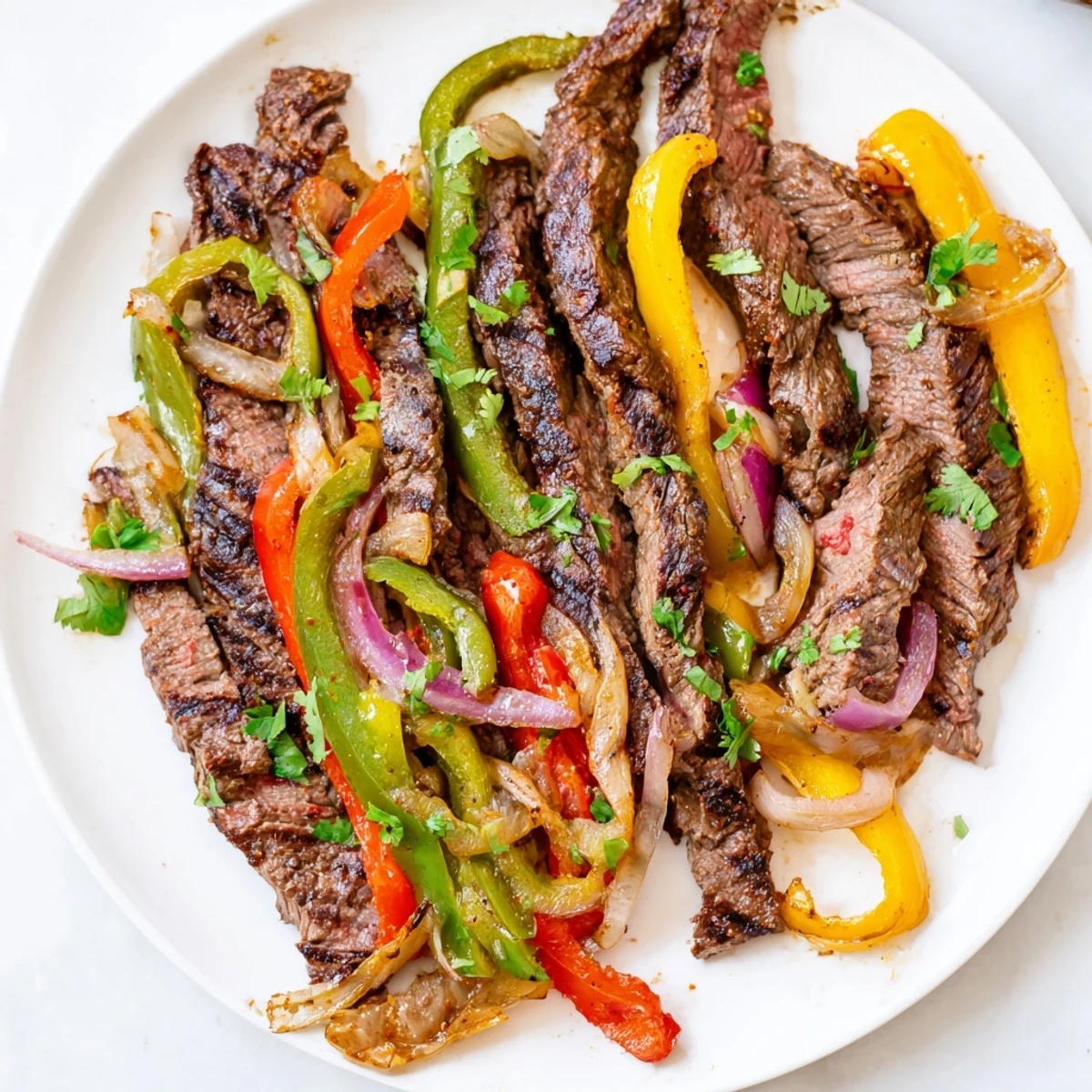 Sizzling Grilled Steak Fajita Platter
