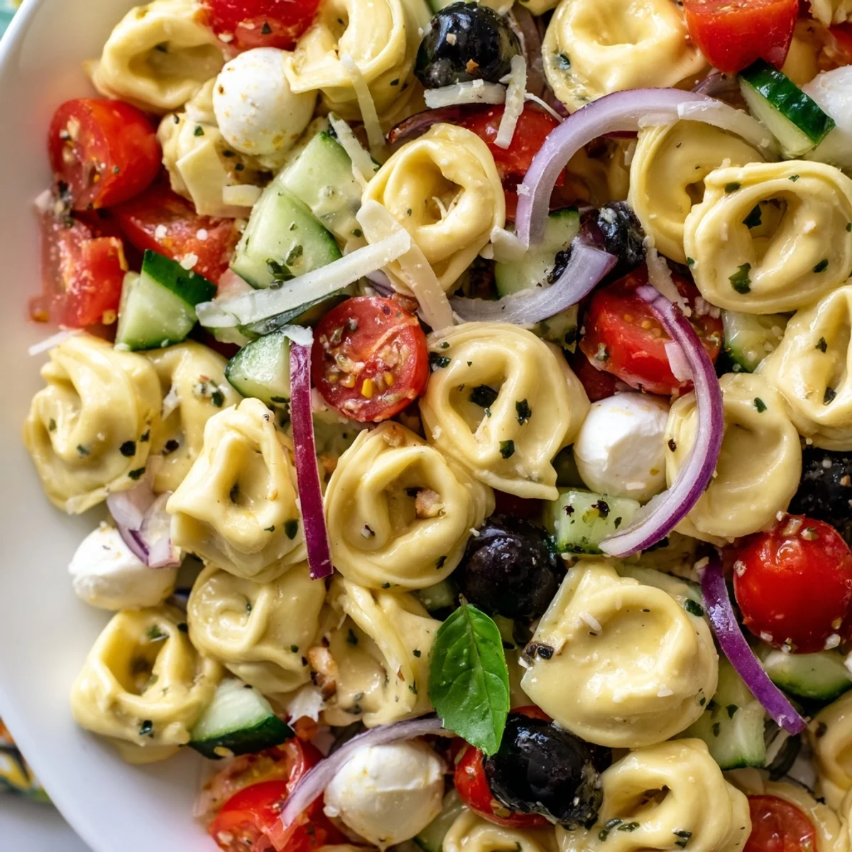 Tortellini Salad Italian Dressing