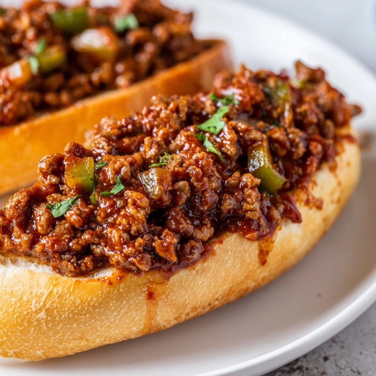 Garlic Bread Sloppy Joes