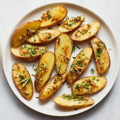 Garlic Herb Roasted Potatoes