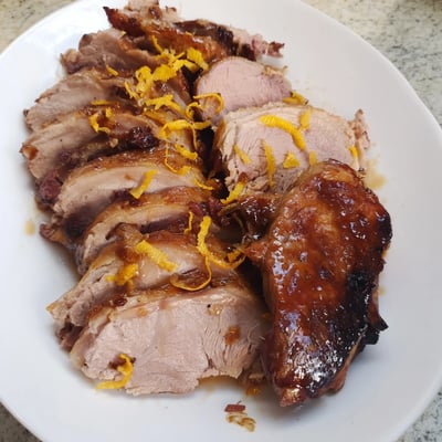 Roasted Duck Orange Ginger