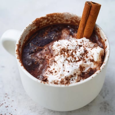Spiced Hot Chocolate Cinnamon