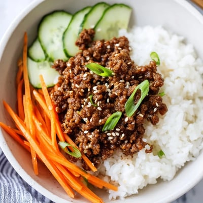 Asian Korean Beef Bowls