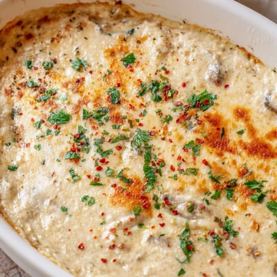 Stuffed Mushroom Dip Parties