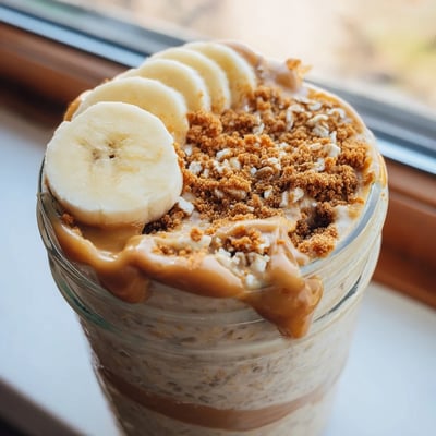 Biscoff Overnight Oats
