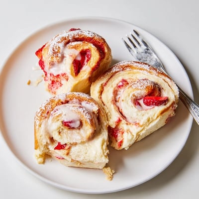 Strawberry Cheesecake Rolls